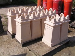 Square chimney pots
